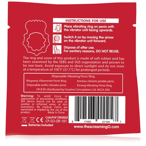 Screaming O ColorPop – Vibrating Ring > Cock Ring > Vibrating