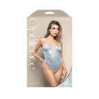 Opulence Pearl Teddy S/M – Metallic Foil Lace Teddy > Clothes > Teddies