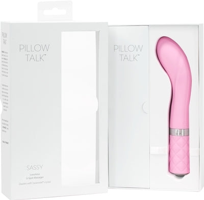 Pillow Talk Sassy Pink Pleasure Toy Pink Vibrators - G Spot