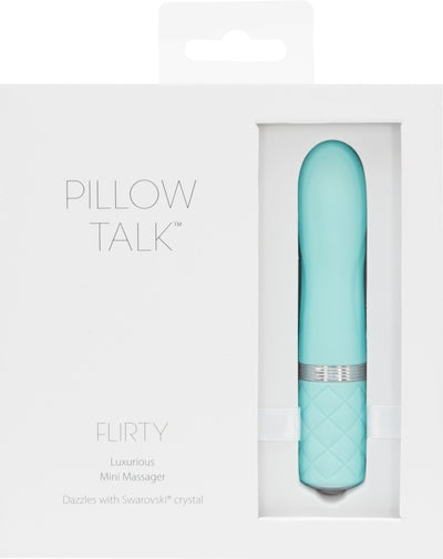 Pillow Talk Flirty Teal Vibrator for Playful Exploration Default Title Vibrators