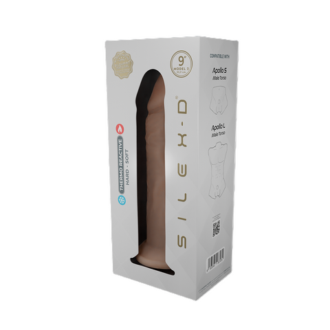 Silexd 9 Inch Model 2 Liquid Silicone Dong in Flesh for Adult Pleasure Default Title Dongs Realistic