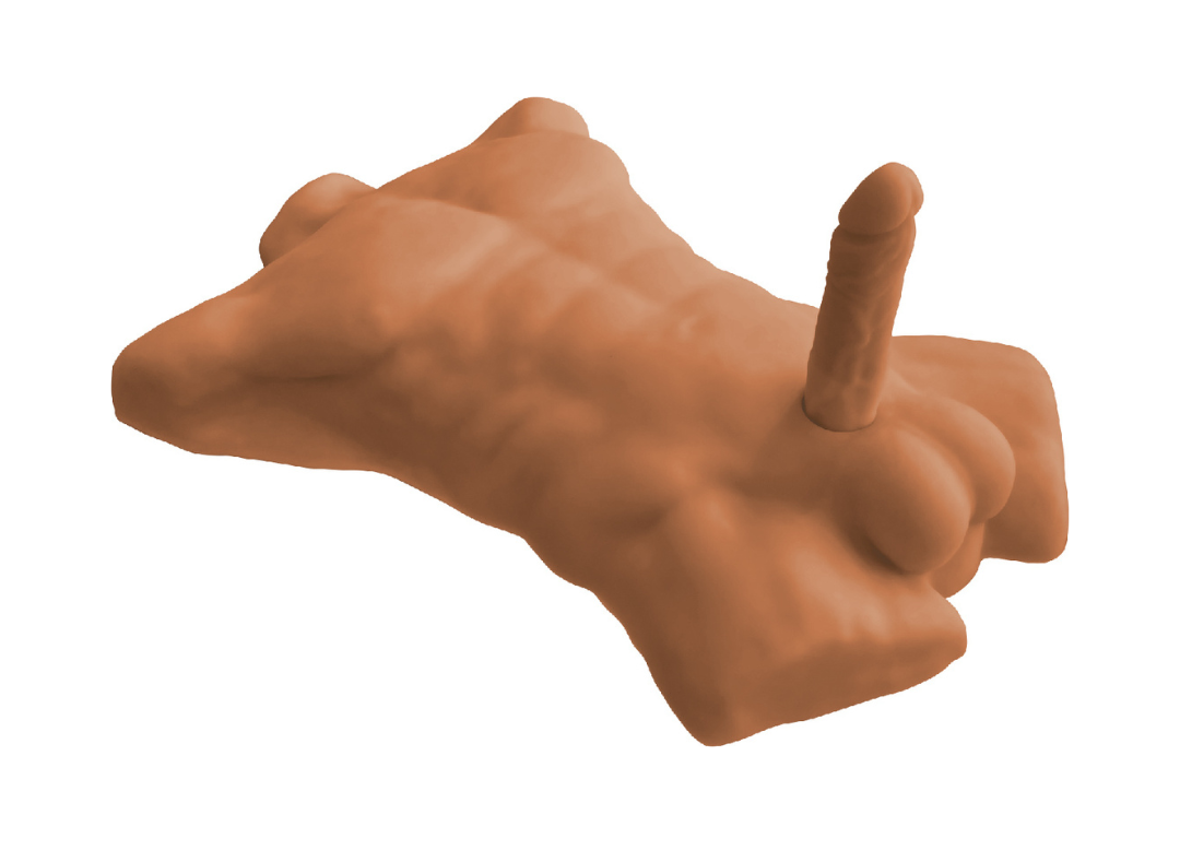 Silexd 7 Inch Apollo Torso and Dildo Liquid Silicone Caramel > Sex Toys > Sex Dolls > Premium