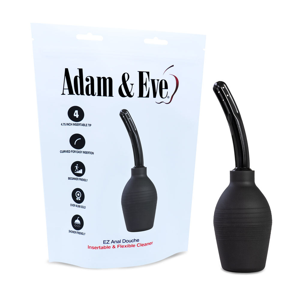 Adam & Eve Ez Anal Douche – Anal Douche Black Douches