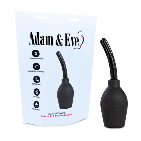Adam & Eve Ez Anal Douche – Anal Douche Black Douches