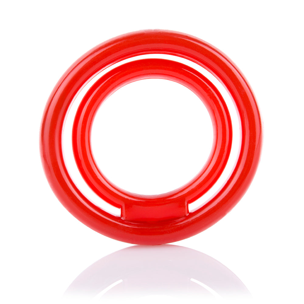 RingO RingO 2 Dual Cock Ring – Dual Loop Penis and Testicles Ring > Cock Ring > Single