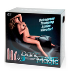 Excellent Power | Dark Magic Inflatable Bed 3 Speed Vibrator Black