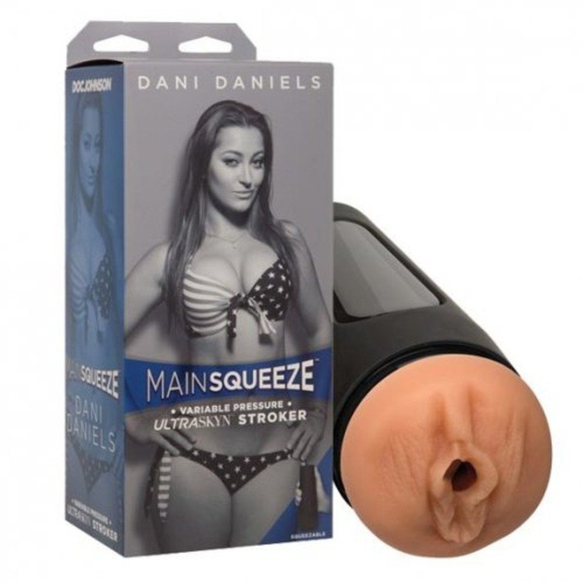 Doc Johnson Dani Daniels Main Squeeze – Squeezable Grip Masturbator > Sex Toys For Men > Masturbators > Pornstar
