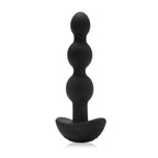 b-Vibe Triplet Anal Beads Black Flexible Tapered Size Beads > Anal Range > Anal Beads