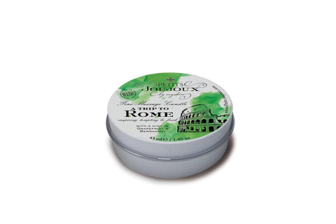 Petits JouJoux Massage Candle Rome 43ml Grapefruit and Bergamot Scented Massage Oil Massage Oil