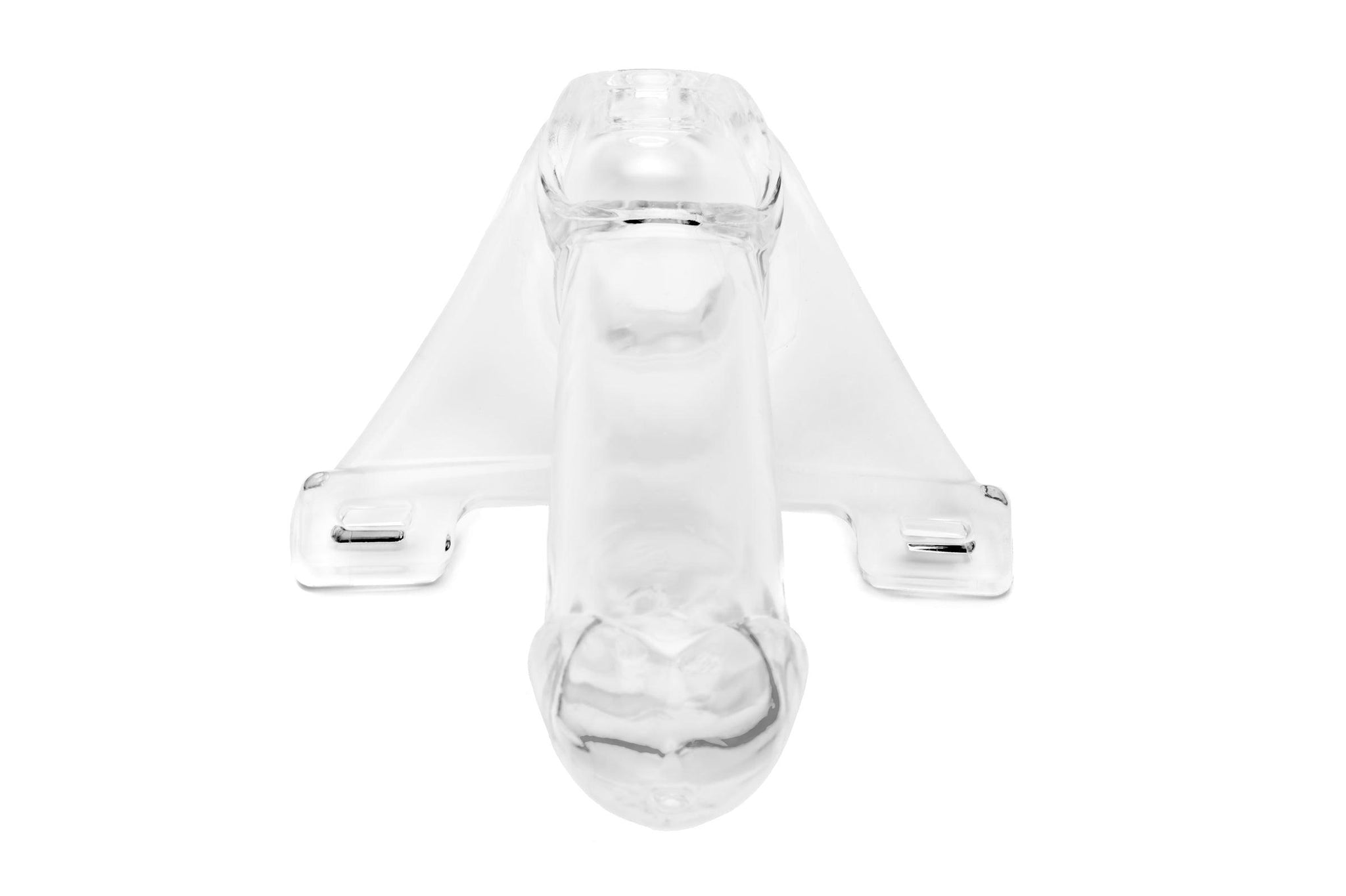 Zoro Knight 6 Inch Clear Strap-On > Dildos > Hollow Strap Ons