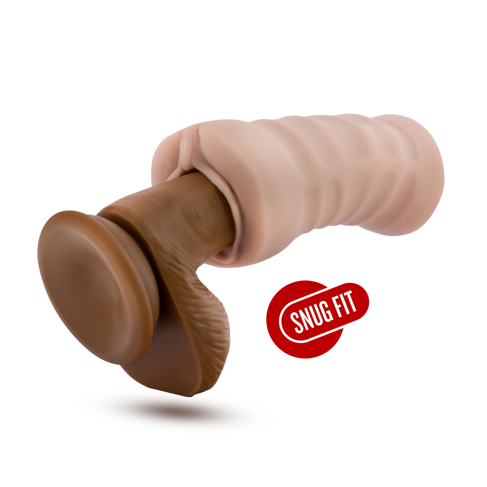 Destini Vibrating Male Stroker Beige by Blush Ultra-Soft Material > Sex Toys For Men > Masturbators > Vibrating