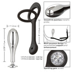 Star Fucker Teardrop Plug And Cockring – Silicone And Metal Dual Enhancer Plug And Cockring > Anal Range > Prostate Plugs