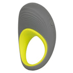 Link Up Edge Dual Stimulating Vibration Ring with Ultra-Soft Silicone Support Ring and Ribbed Texture > Sex Toys > Couples Toys