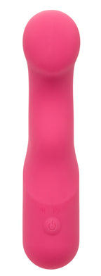 Liquid Silicone Pixies Curvy Pink Flexible Curved Massager with 10 Speeds > Vibrators > Standard Vibrators