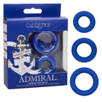 Admiral Universal Cock Ring Set – Gradual Size Silicone Rings Set > Cock Ring > Sets