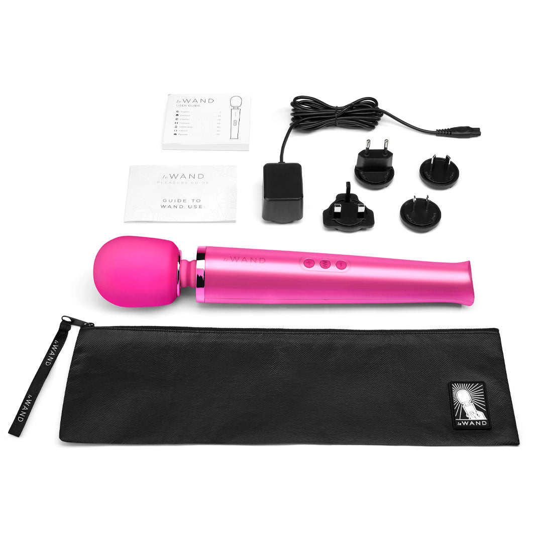 Le Wand Original Rechargeable Wand Massager – Powerful Vibrating Massager > Sex Toys > Massage Wands