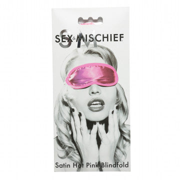 Sex and Mischief Satin Blindfold – Luxurious Soft Fabric Sensory Deprivation Accessory > Bondage Gear > Blindfolds