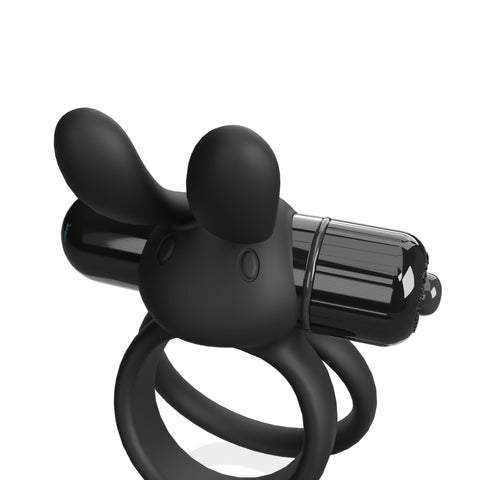 Screaming O 4B Ohare XL Black – Powerful Deep Rumbling Vibrations > Cock Ring > Vibrating
