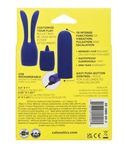 Pleasure Kits Temptation Collection – Rechargeable Bullet Vibrator Kit > Vibrators > Mini Vibrators