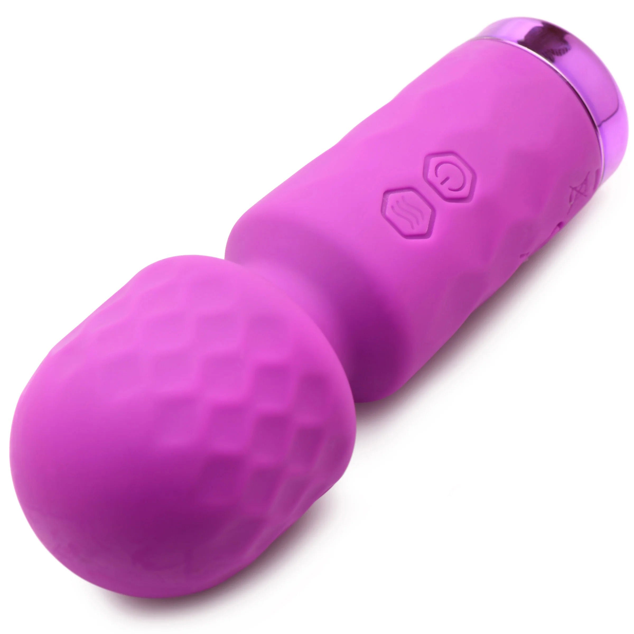 Bang 10X Mini Silicone Wand in Purple > Sex Toys For Ladies > Wand Massagers and Attachments