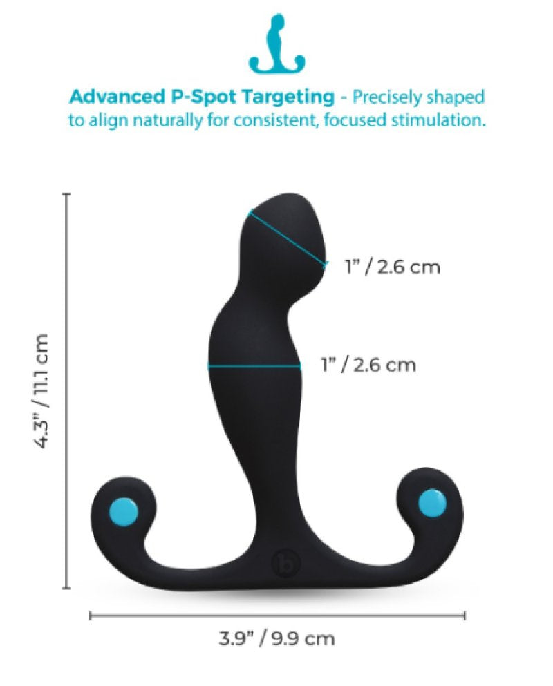 b-Vibe P-Spo Vortex Flex – Silicone Angled Prostate Massager > Anal Range > Prostate Plugs