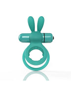 Ohare 4B Low Pitch Bass Double Ring Stretch Silicone Rabbit Vibrator Sleeve > Sex Toys > Couples Toys