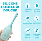 b-Vibe Silicone Flexflow Douche – Dual-Opening Nozzle Silicone Douche > Essentials > Feminine Care