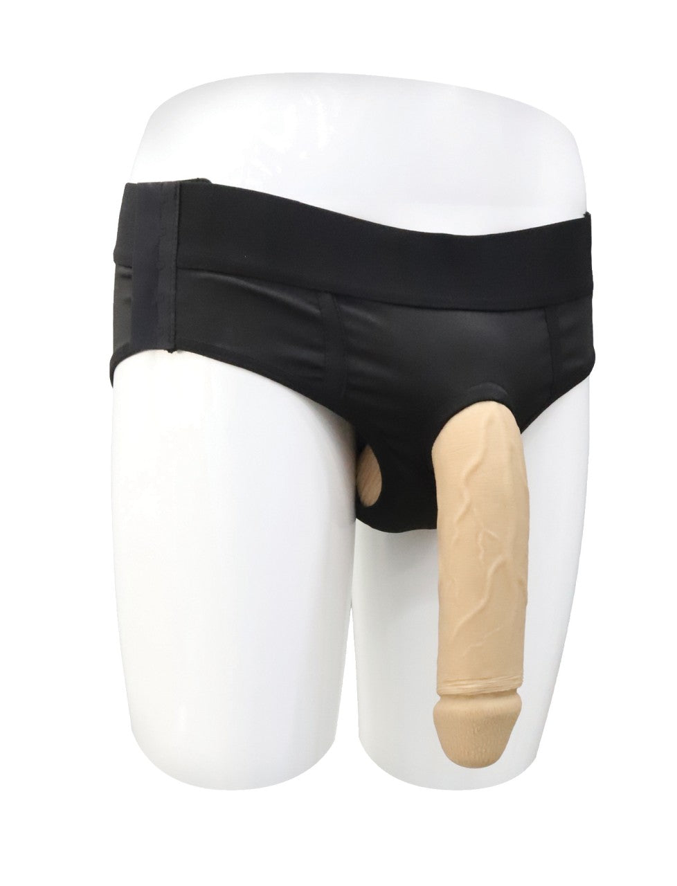 XX-Dreamstoys FTM Silicone Packer with Black Panty Size XL 22cm Length Secondary image