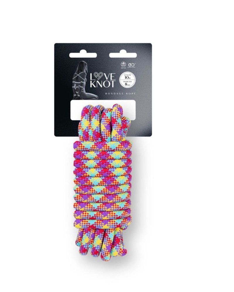 Love Knot Polyester Rope – 10 m, 8 mm > Bondage Gear > Rope