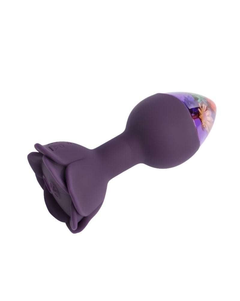 Loviss Posy Garden Broad Base Tapered Vibrating Butt Plug > Anal Range > Vibrating Butt Plugs