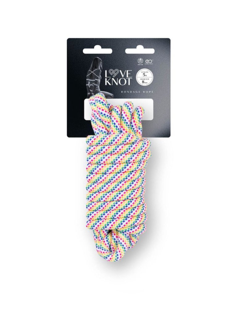 Love Knot 8mm Polyester Rope 5m > Bondage Gear > Rope