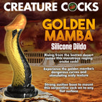 Creature Cocks Golden Mamba – Silicone Dildo > Dildos > Fantasy