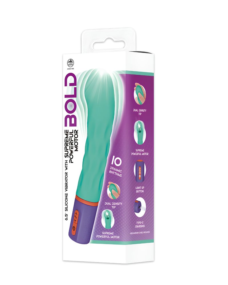 6.4-Inch Silicone Rechargeable Vibrator > Vibrators > Standard Vibrators