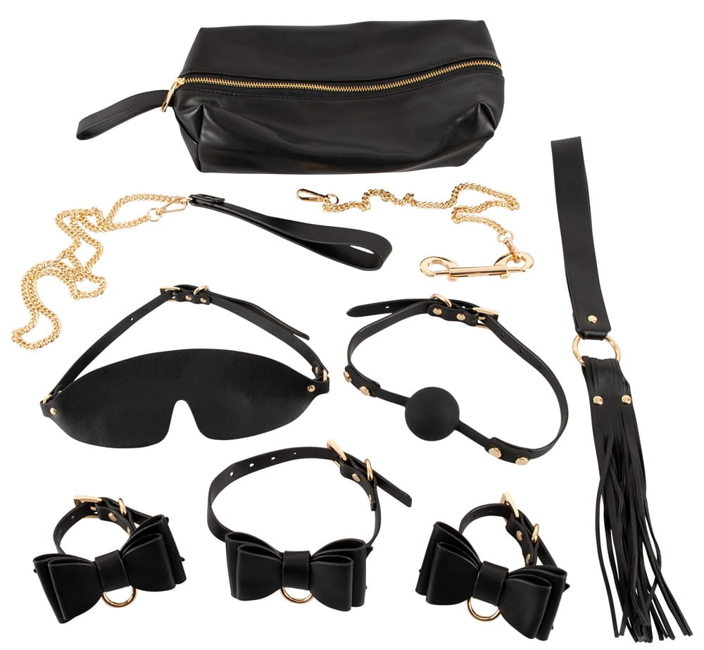 Bad Kitty Bondage Set (Leather Look) – 7-Piece BDSM Restraint Set > Bondage Gear > Bondage Kits Main image