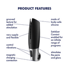 Satisfyer Power Masturbator – Male Stimulation Device > Sex Toys For Men > Masturbators > Vibrating