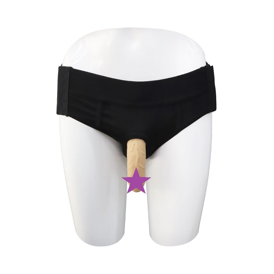 XX-Dreamstoys FTM Silicone Packer with Black Panty Size S 10cm Length 3.5cm Diameter Secondary image