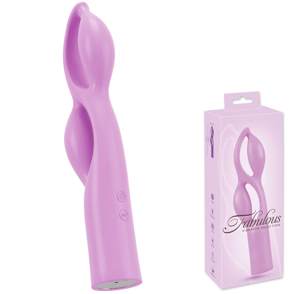 Fabulous Vibrator Purple Dual Motor Silicone Vibrator > Vibrators > Unconventional