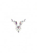 Shots Dazzling Deep-V Cleavage Bling Sticker with Iridescent Rhinestones > Clothes > Body Jewellery (Non Piercing)