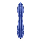 Satisfyer Dazzling Crystal 2 (Blue) – 8 Inch Dual Shaft Vibrator > Vibrators > Standard Vibrators