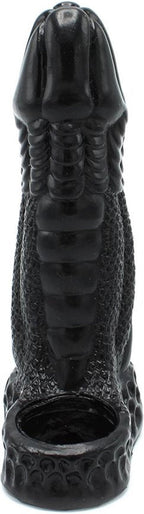 Kiotos Monstar Sleeve 01 Black 6.5" Inch Textured Flexible Liquid Silicone Sleeve > Sex Toys For Men > Penis Sleeves