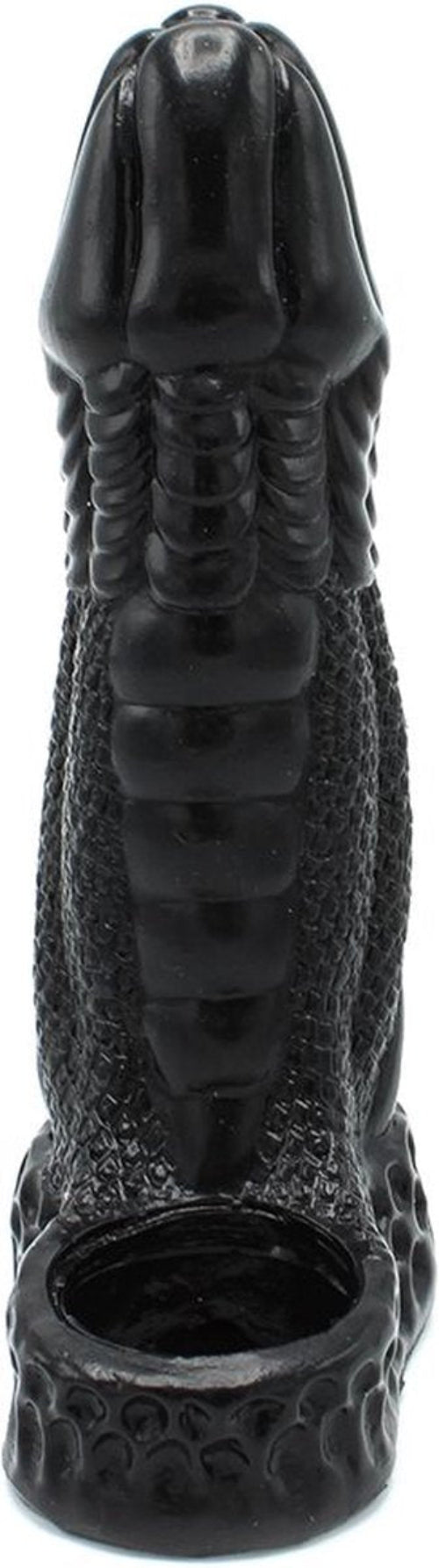 Kiotos Monstar Sleeve 01 Black 6.5" Inch Textured Flexible Liquid Silicone Sleeve > Sex Toys For Men > Penis Sleeves