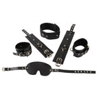 Bad Kitty Fetish Bag Black 11-Piece Polyurethane Fetish Set > Bondage Gear > Bondage Kits