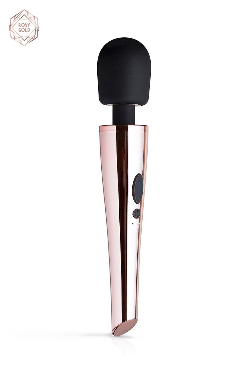 Rosy Gold Nouveau Wand Massager Flexible Head Vibrator for External Stimulation > Sex Toys > Massage Wands