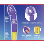 Excellent Power | Bold Around 7 Vibrator With Varicolored Control (Purple)