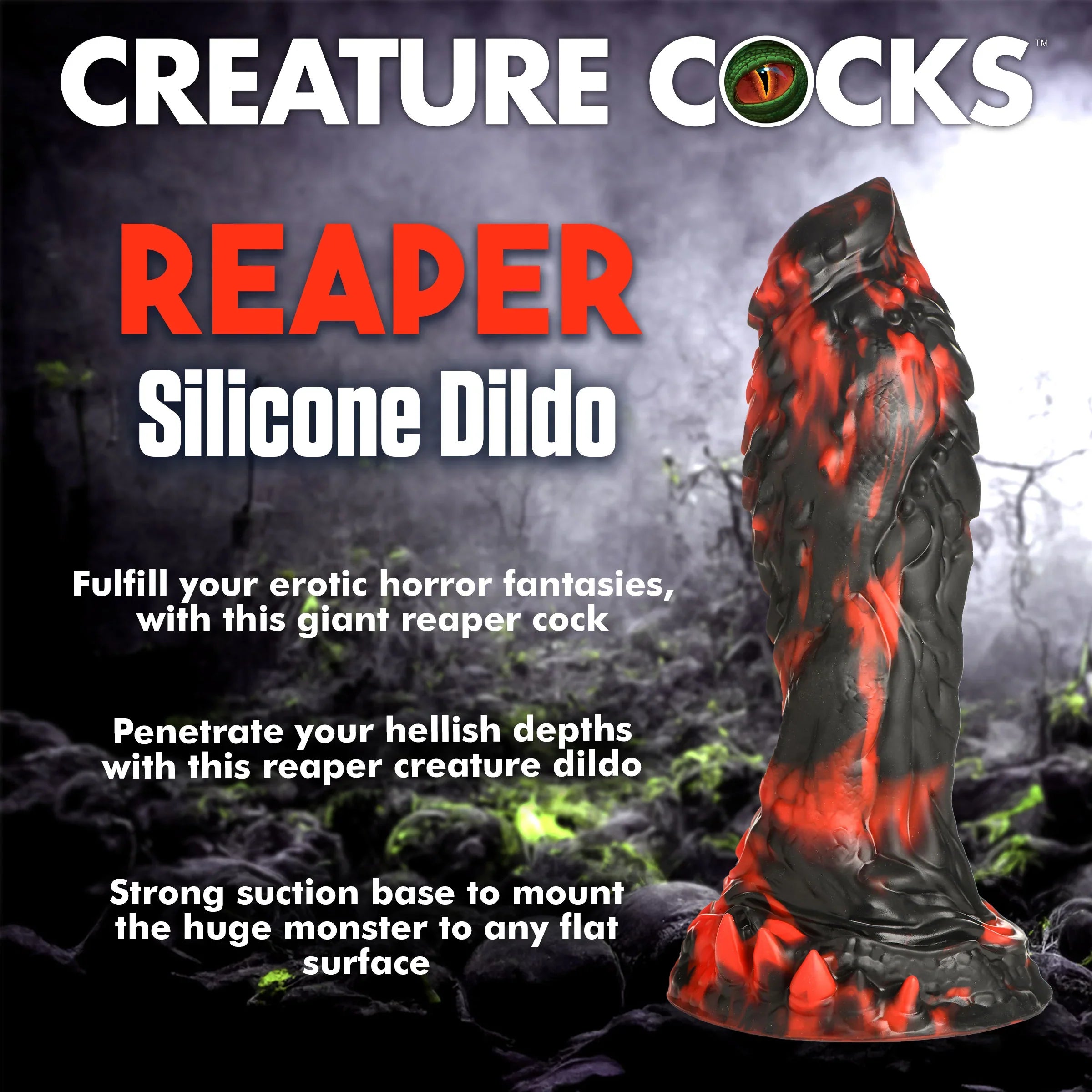 Creature Cocks Grim Reaper – Silicone Dildo > Dildos > Fantasy
