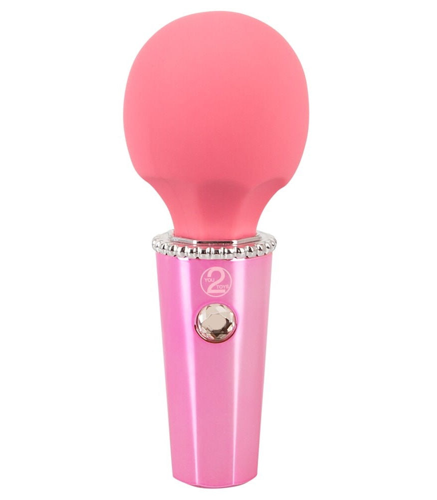 Mini Wand Berry Massage Wand with 10 Vibration Modes, Flexible Silky Soft Head, 12.7 cm Compact Size Secondary image