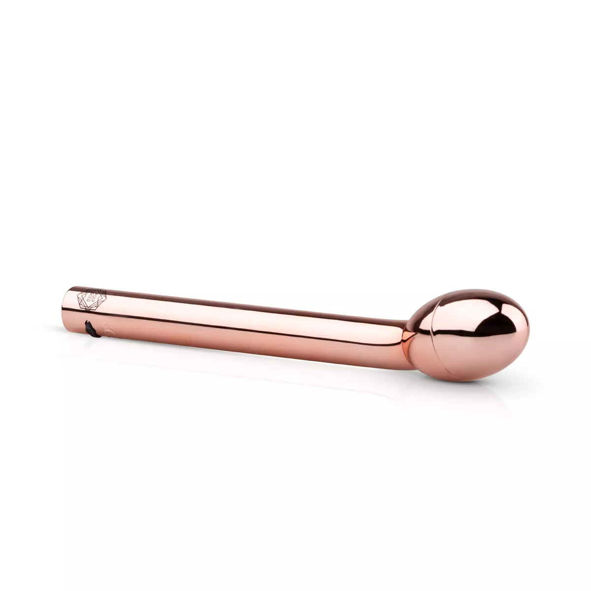 Rosy Gold Pink G-Spot Vibrator with Curved Head Waterproof > Sex Toys For Ladies > G-Spot Vibrators