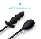b-Vibe Beaded Inflatable Plug – Silicone Adjustable Anal Plug > Anal Range > Tunnel and Stretchers