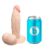 b-Vibe Slipskin Realistic Silicone Dildo 6 Inch Girthy Cream > Dildos > Realistic Dildos