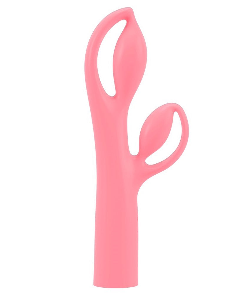 Fabulous Vibrator Pink Dual Motor Waterproof Silicone Vibrator > Vibrators > Ladies > Rabbit Multi